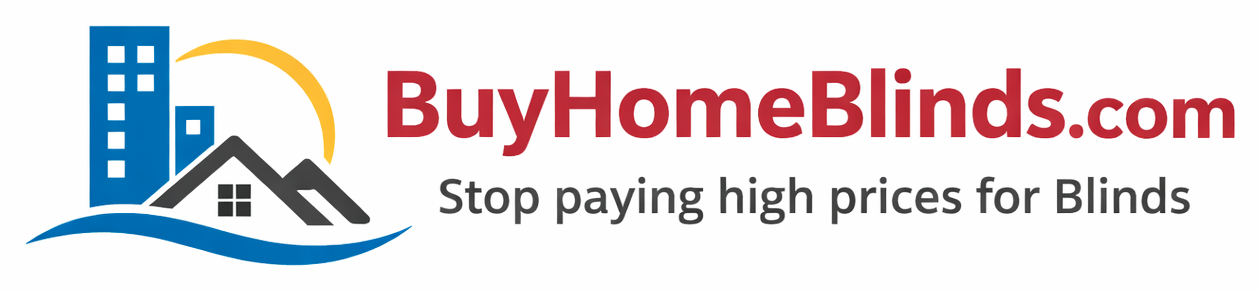 Modern logo design for BuyHomeBlinds