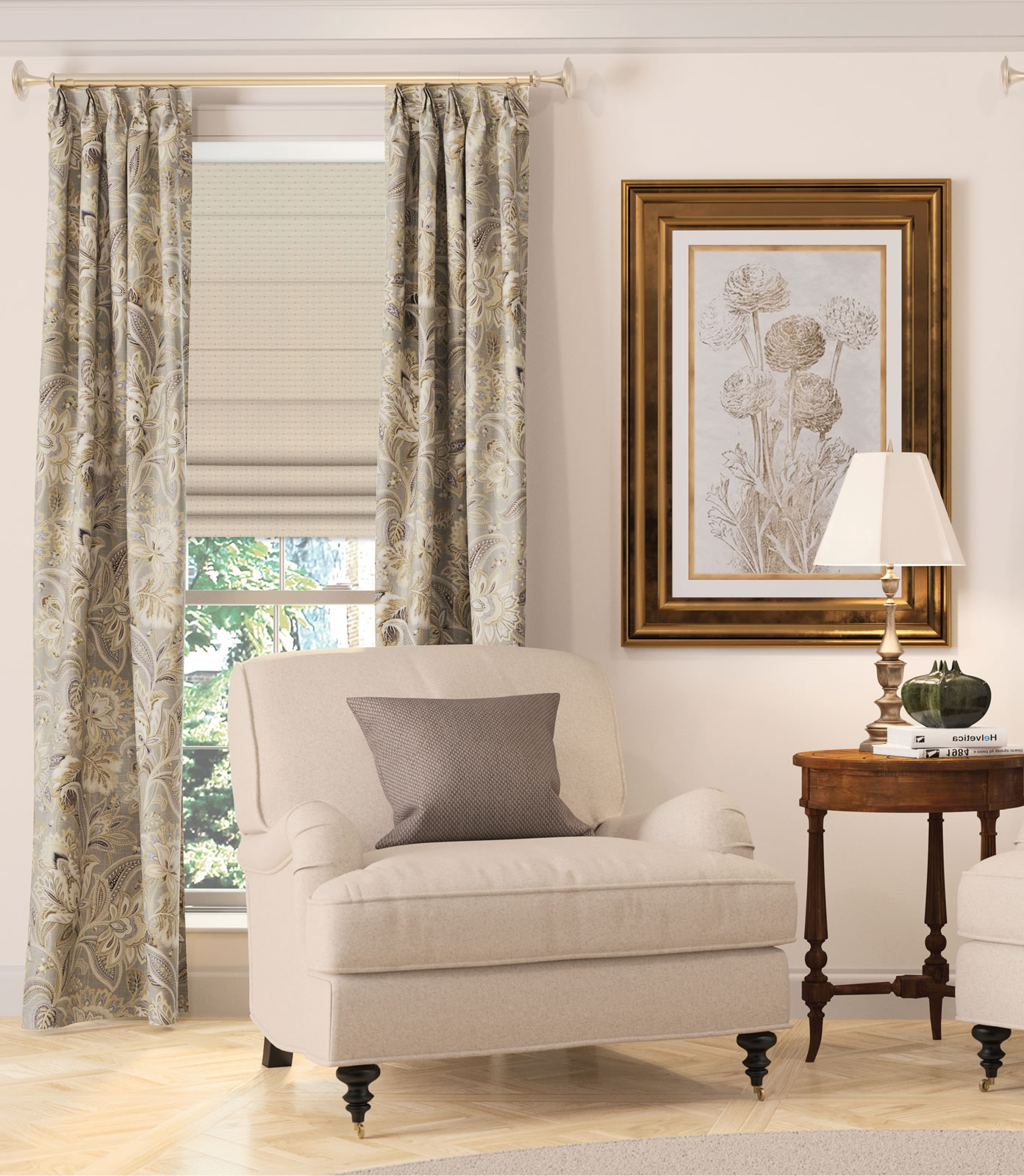 Pleated Drapery Panels - Image 2