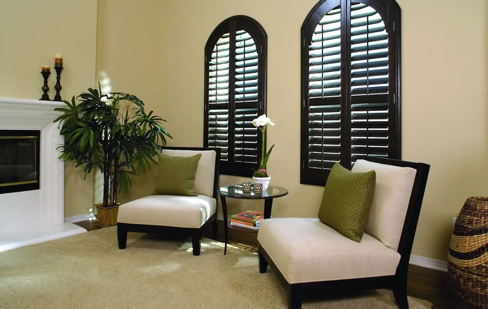 Premium Wood Shutters Stained - Image 3