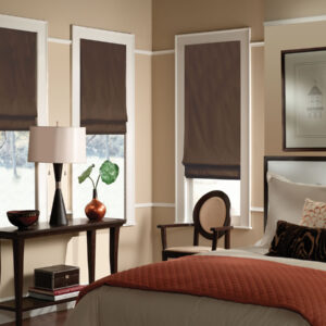 Flat Fold Roman Shades