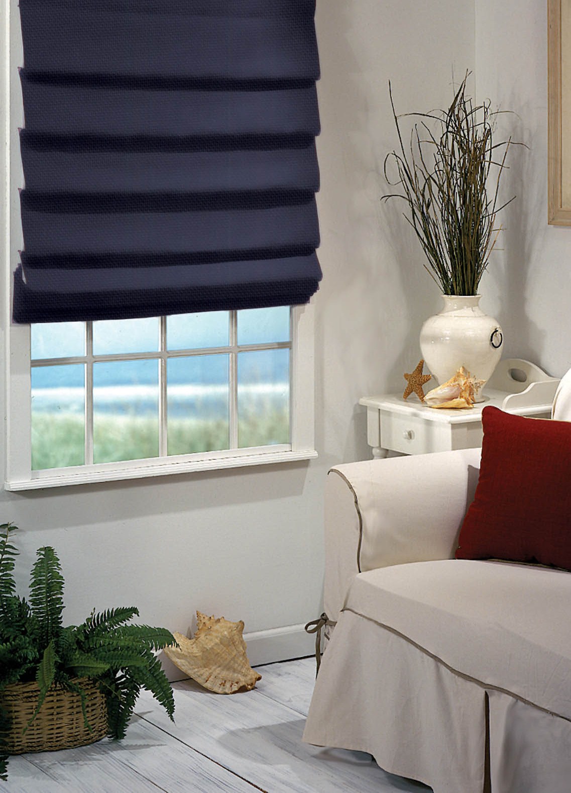 Soft Fold Roman Shades